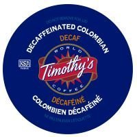 Timothy's World Coffee DECAF Colombian 96 K-Cups