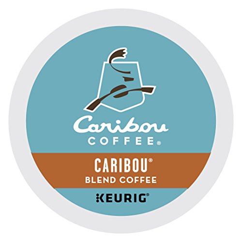 Caribou Coffee Blend Keurig Single-Serve Medium Roast Coffee K-Cup Pods, 32 Count