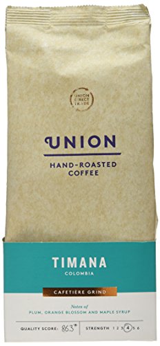 Union Hand Roasted Coffee Timana Colombia Ground Coffee 200 g