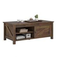 Ameriwood Home Farmington Coffee Table, Rustic