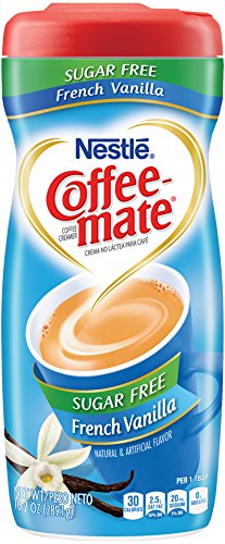 Coffee-Mate French Vanilla, Sugar-Free Powdered Coffee Creamer, 10.2-Ounce Unit