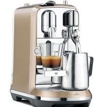 Breville Nespresso Creatista Espresso Maker, Champagne