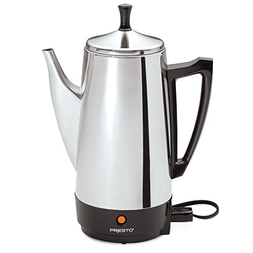 Presto 12-Cup Stainless Steel Coffee Maker