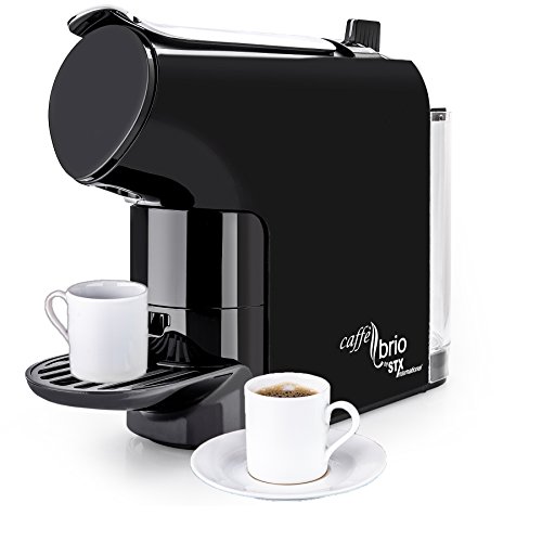 Caffé Brio, Nespresso OriginalLine Capsule Compatible Espresso Maker Machine, STX International Model