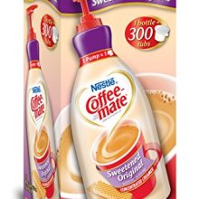 NESTLE COFFEE-MATE Coffee Creamer, Sweetened Original, 1.5L liquid pump bottle