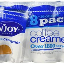 N'JOY Coffee Creamer - 8/16oz Canisters