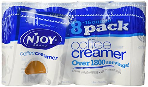 N'JOY Coffee Creamer - 8/16oz Canisters