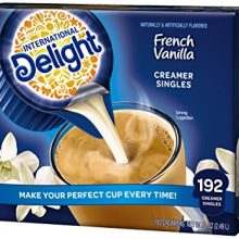 International Delight, French Vanilla Liquid Creamer, 192-Count Single-Serve Packages