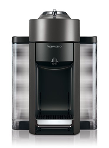 Nespresso Vertuo Evoluo Coffee and Espresso Machine by De'Longhi, Graphite Metal