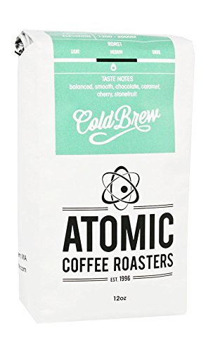 Atomic Cafe "Cold Brew Blend" Medium Roasted Whole Bean Coffee - 2 Pound Bag