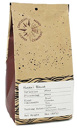 Daylight Mind Coffee Company Huaka‘i blend Light Roasted Whole Bean Coffee - 8 Ounce Bag