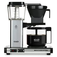 Technivorm Moccamaster Coffee Brewer, 40 oz, Polished Silver