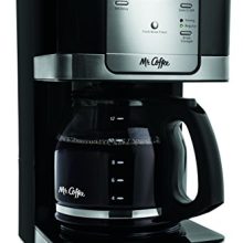 Mr. Coffee JWX27-NPA 12-Cup Progammable Coffeemaker, Black