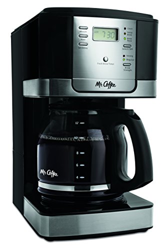 Mr. Coffee JWX27-NPA 12-Cup Progammable Coffeemaker, Black