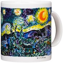 Vincent Van Gogh - The Starry Night - 14oz Coffee Mug
