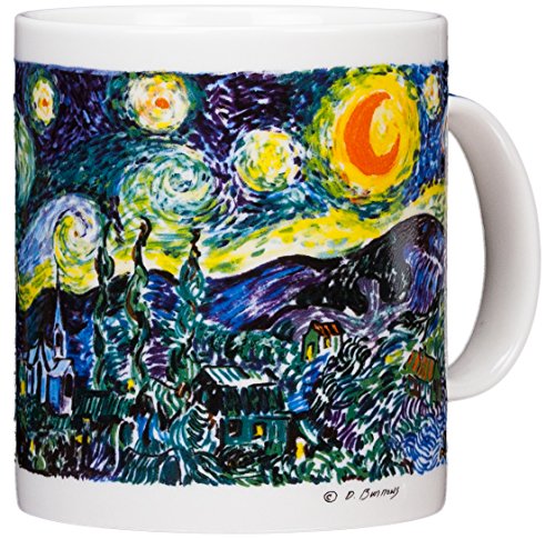 Vincent Van Gogh - The Starry Night - 14oz Coffee Mug