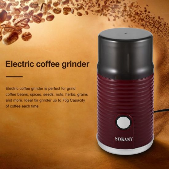 Electric Coffee Grinder Stainless Steel Blades