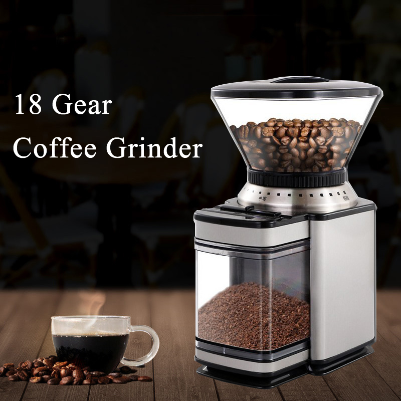 120W Electric Bean Grinding Machine Specialty Coffee Grinder