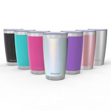 20 oz Stainless Steel Tumbler with Splash Proof Sliding Lid