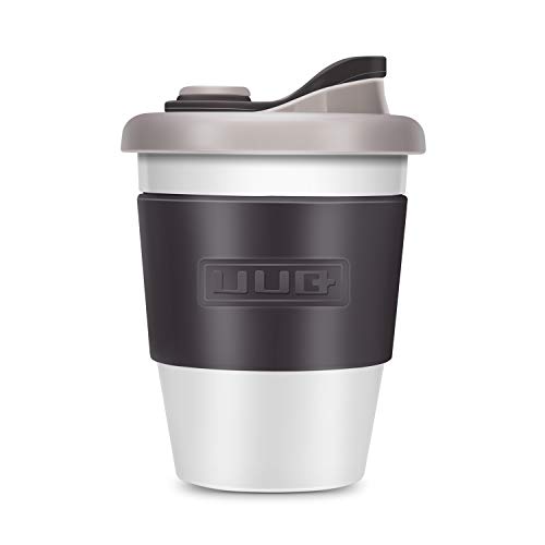 UUQ 12oz Reusable Coffee Mug, Shatterproof Insulated light weight Coffee Cup