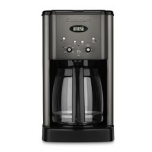 Cuisinart DCC-1200BKS Brew Central Coffee Maker, 12 Cup Carafe, Black Stainless Steel