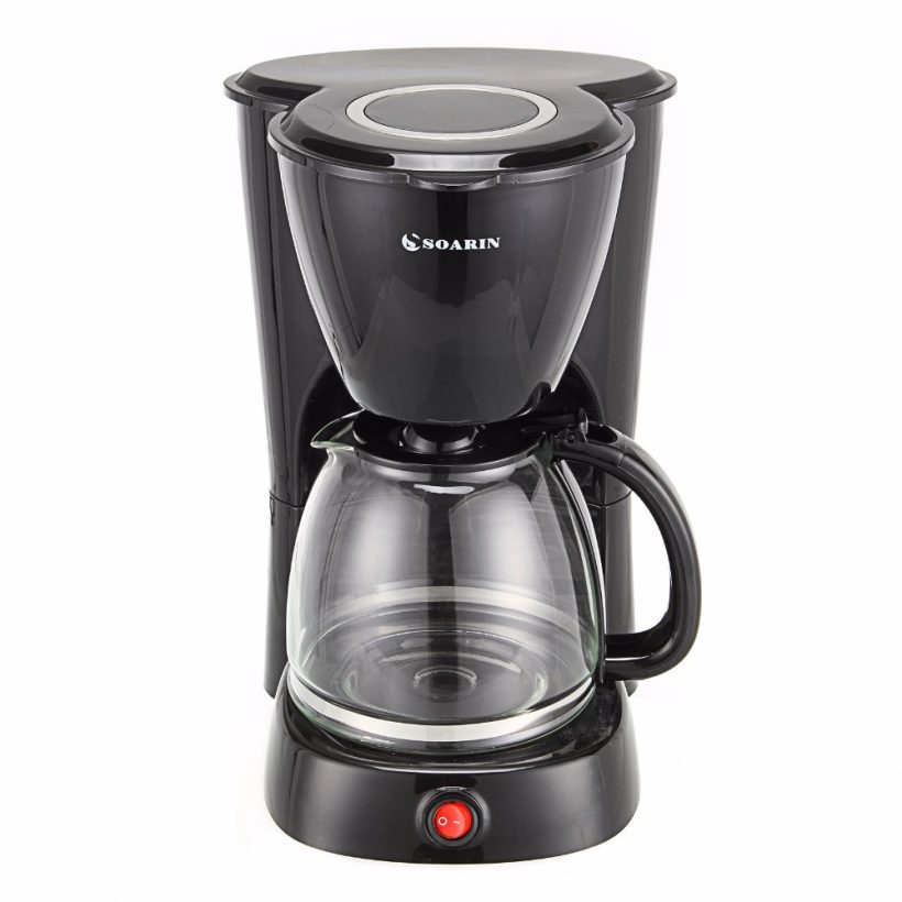 220V Drip Coffee Maker Household Auto-off Hourglass Cafe Machine