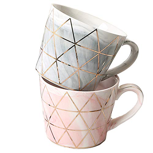 Coffee Mugs for Women,Ceramic Coffee Mugs,Couples Coffee Mugs Set
