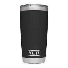 YETI Rambler 20 oz Stainless Steel Vacuum Insulated Tumbler w/MagSlider Lid, Black