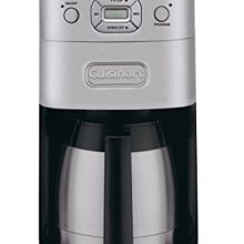 Cuisinart DGB-650BC Grind-and-Brew Thermal 10-Cup Automatic Coffeemaker, Brushed Metal