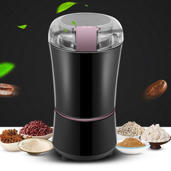 400W Powerful Electric Coffee Grinder Mini Kitchen