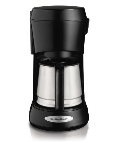 Hamilton Beach 5-Cup Coffee Maker with Stainless Carafe