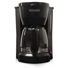 BLACK+DECKER 5-Cup Coffeemaker, Black