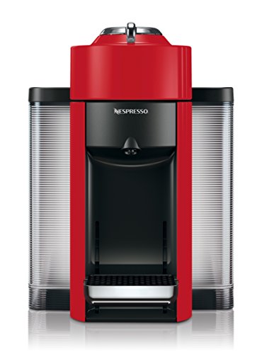 DeLonghi Nespresso Vertuo Coffee and Espresso Machine, Red