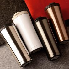 High Quality 500ml Double Wall Stainless Steel Coffee Mug