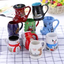 Newest Christmas Mug Ceramics Cup With Spoon Milk Mugs
