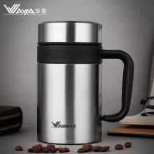 Thermos Cup Stainless Steel Coffee Mug with tea infuser