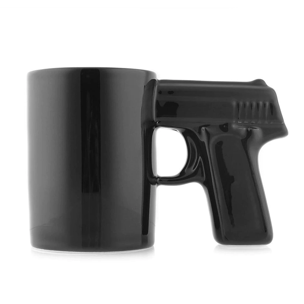 Pistol Grip Mug Funny Gun Mug