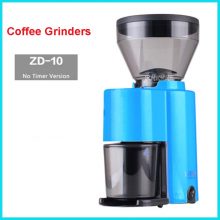 ZD-10 Electric Coffee Grinder with Stainless Steel Shell - Commercial Grade Grinder for Fresh Coffee Beans.