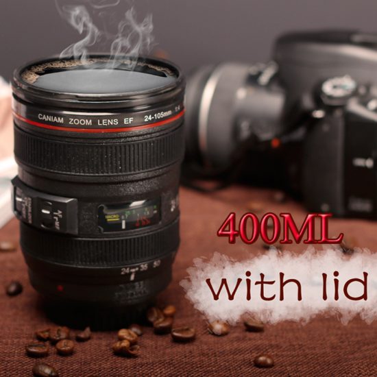 Coffee Mug Plastic Cup Camera Lens Sealed