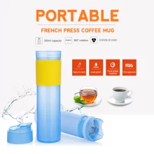 Portable French Press Coffee Maker
