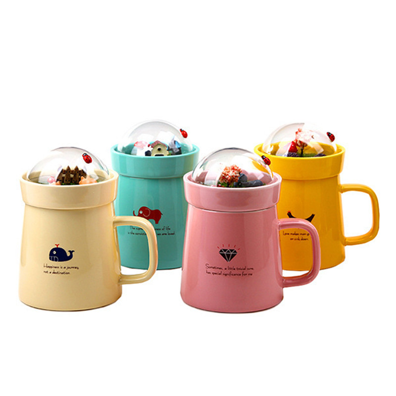 Coffee Mug 400ml Creative Cartoon Animal Cups