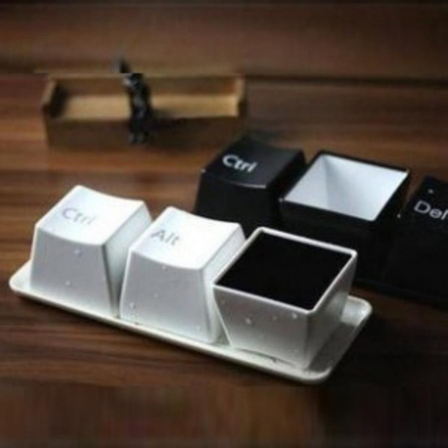 Keyboard Button Modeling Cup Coffee Mug