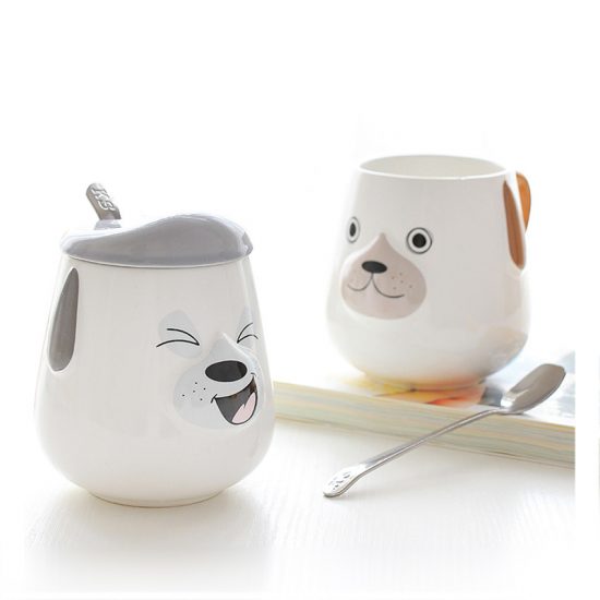 Animal Dog head Cartoon Coffee Mug