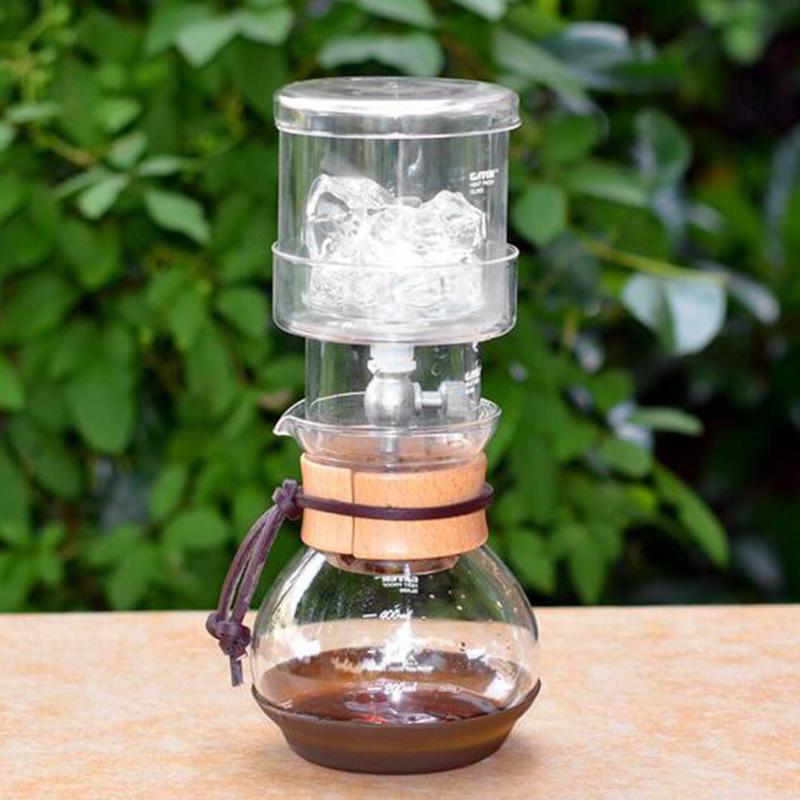 Portable Coffee Maker Glass Espresso Drip Coffee Pot