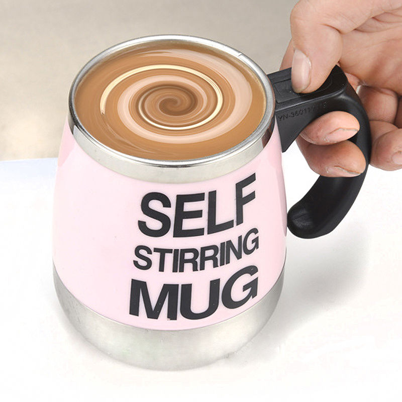 LAGUTE 450ml Aluminum Mug Self-stirring Coffee Pot