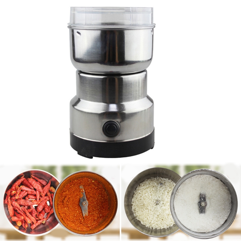 Coffee Grinder Stainless Electric, Bean Grinding
