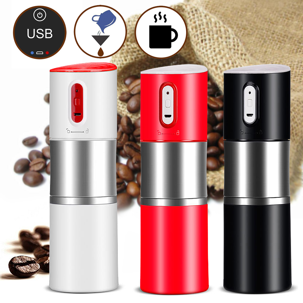 200W Portable Rechargeable Coffee Maker Automatic