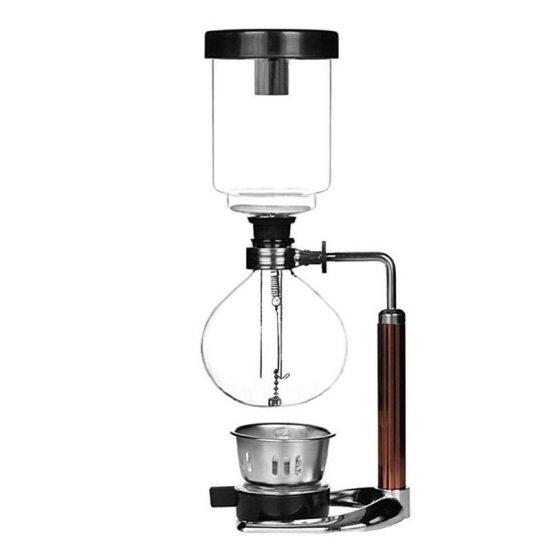 3 Cups Manual Syphon Coffee Maker Pot Hand Glass