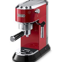 Delonghi 15-Bar Pump Espresso Machine, Red