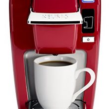 Keurig K15 Single Serve Compact K-Cup Pod Coffee Maker, Red
